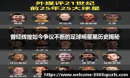 曾经辉煌如今争议不断的足球明星黑历史揭秘